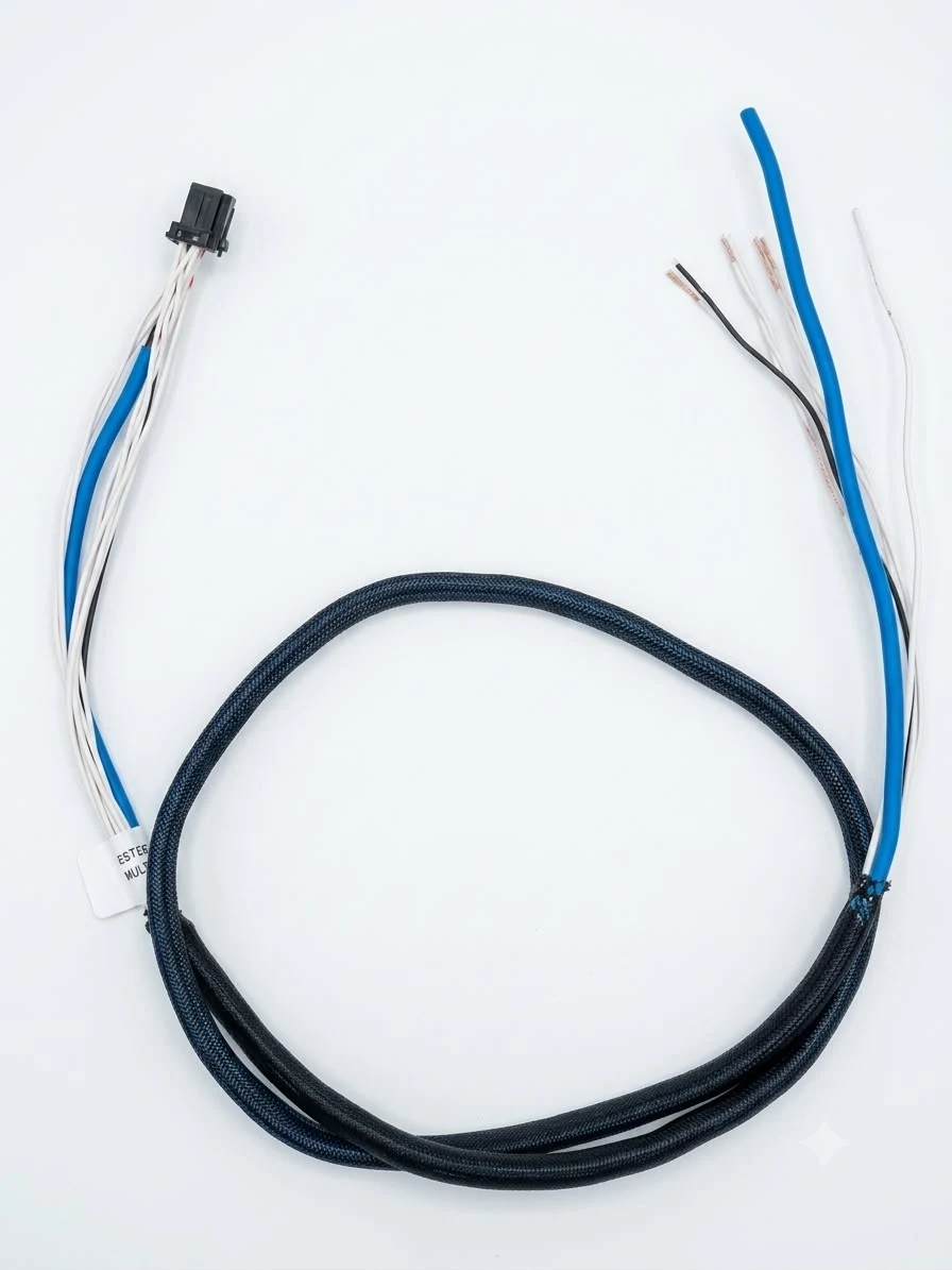 Conjunto de cables y arneses eléctricos para ensamble