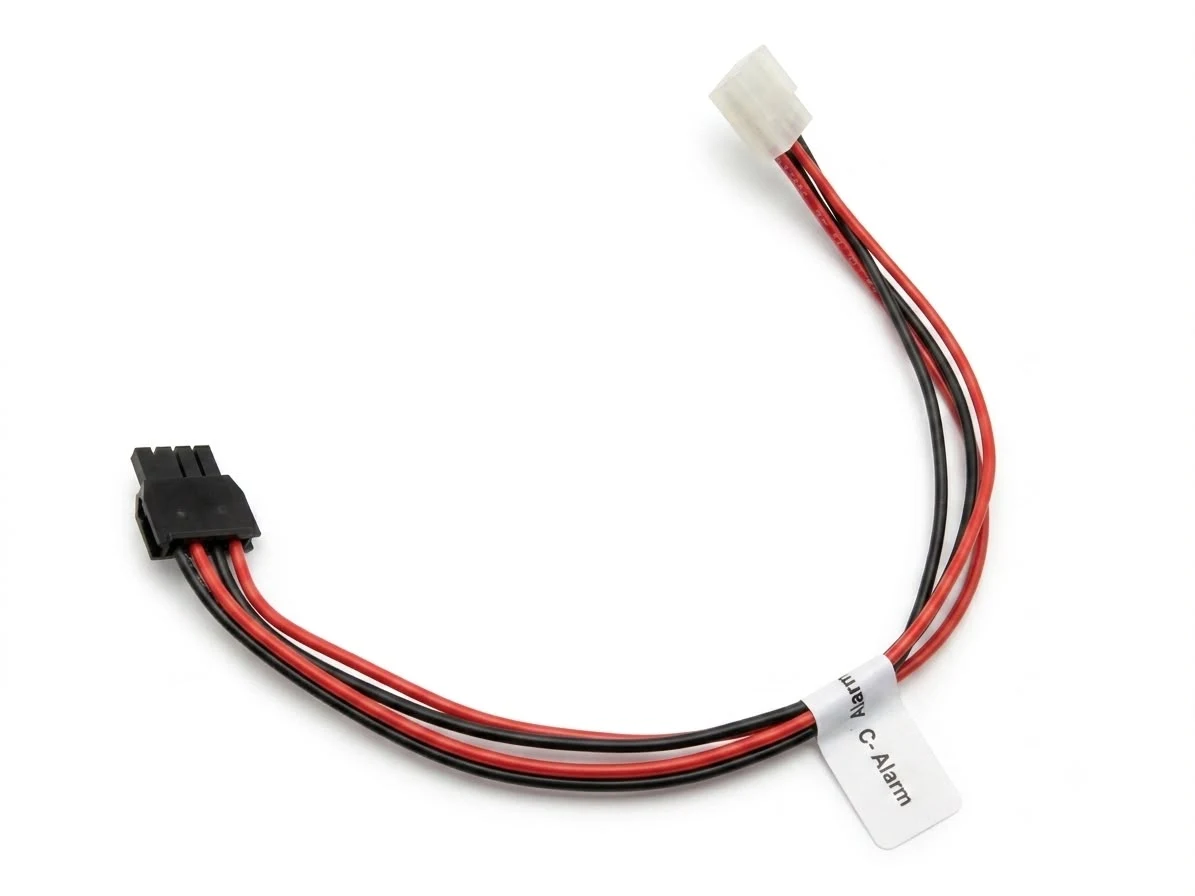 Arnés eléctrico de múltiples conductores con conectores