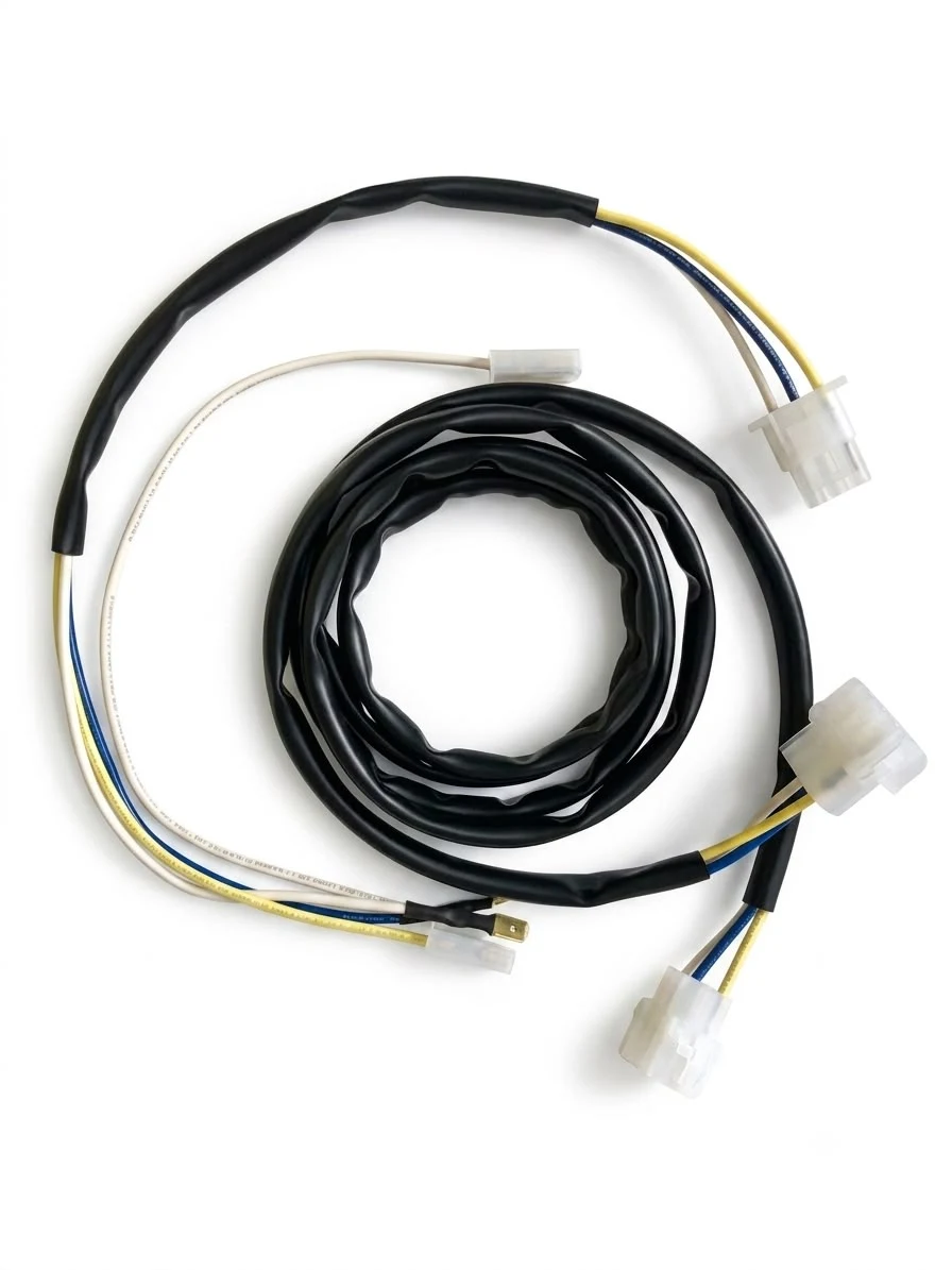 Cable plano con conectores para ensamble electrónico